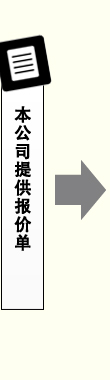 本公司提供报价单